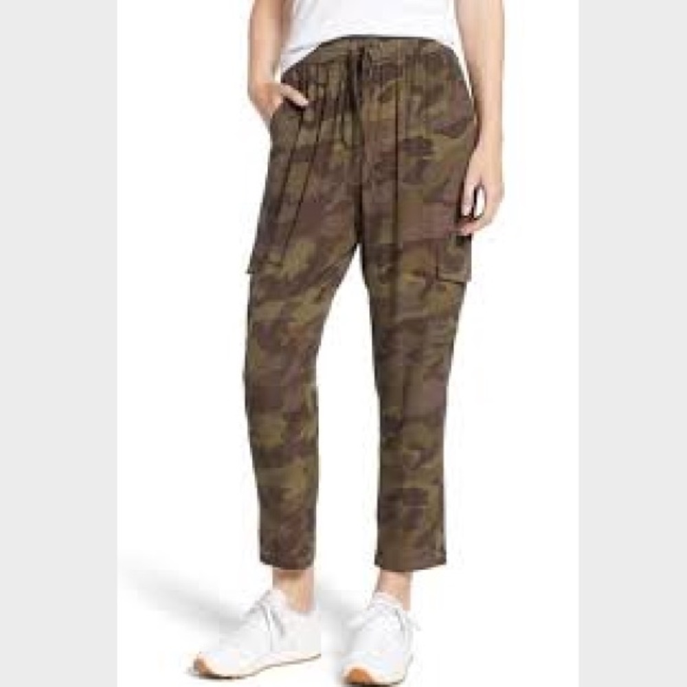 BP High Rise Camouflage Cargo Pants